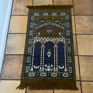 Vintage Prayer Rug / Tapestry